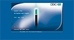 Desktop Screenshot of cedicundpos.eu
